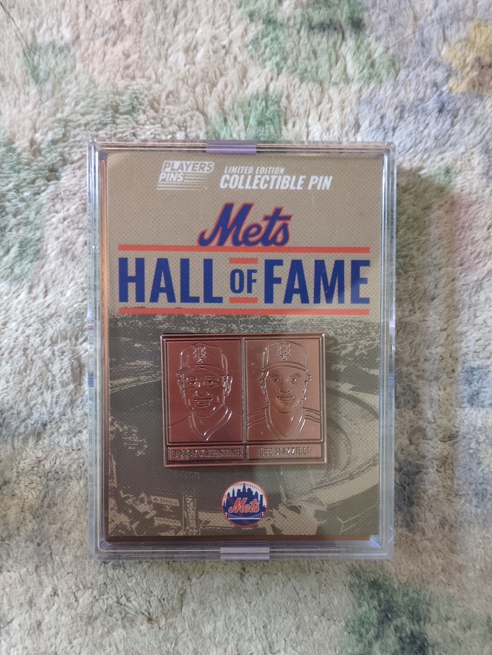 NWT 2026 NY Mets HOF Pin Set Bobby Valentine / Lee Mazzilli Giveaway 5/30/26